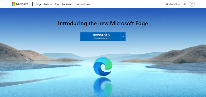 Microsoft Edge Web Browser