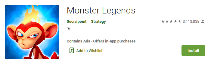 Monster Legends - Apps