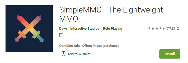 SimpleMMO - The Lightweight MMO - Best Games For Android