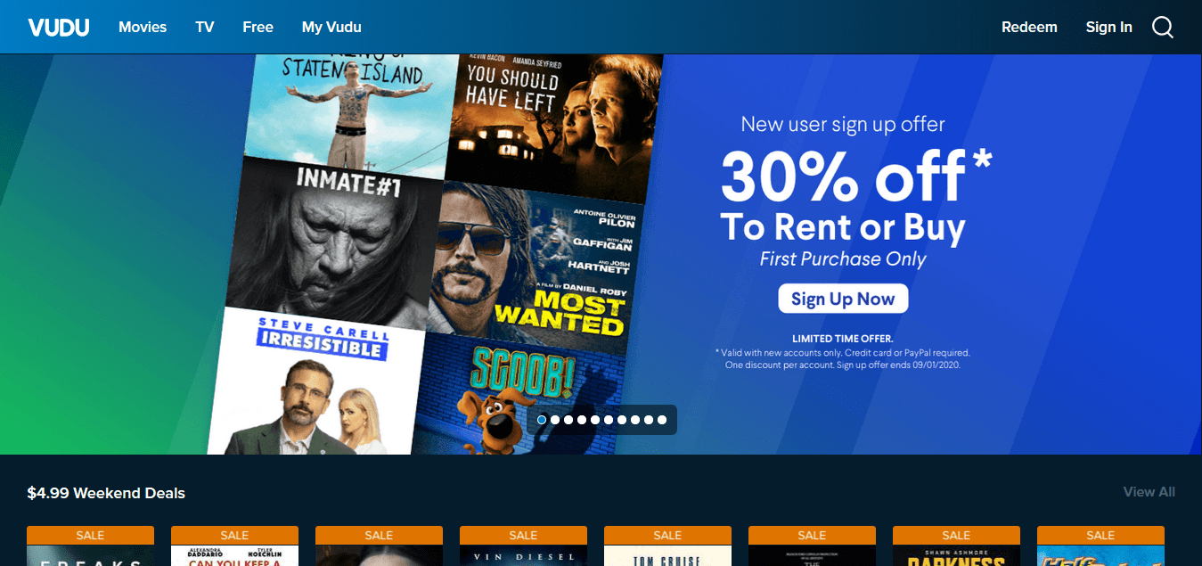 Vudu - Rent, Buy, Watch Movies TV Online