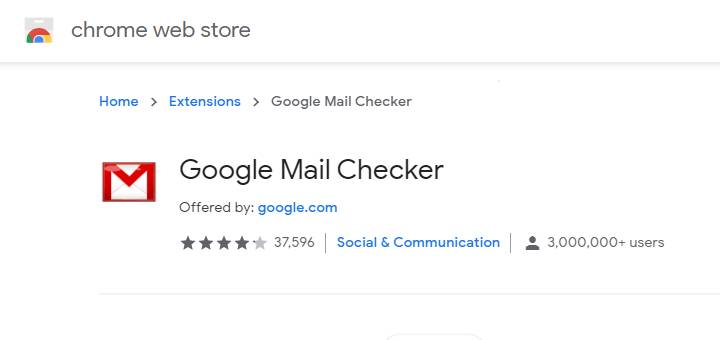 Google Mail Checker